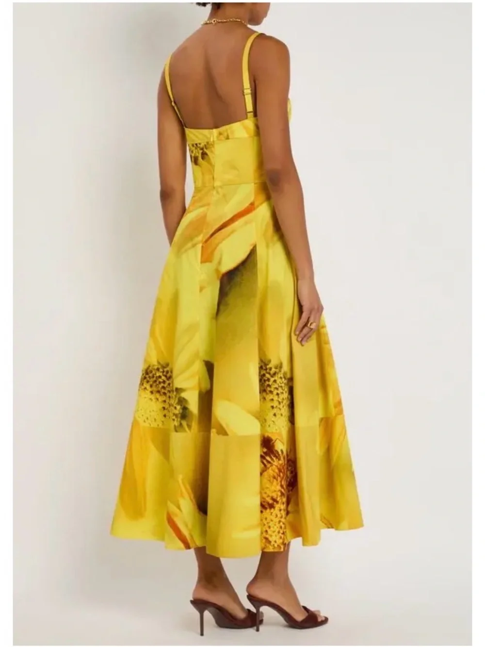 Tory Burch Popplin yellow dress